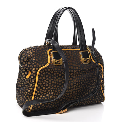 Fendi Jacquard Chameleon Tote Black 3 of 12