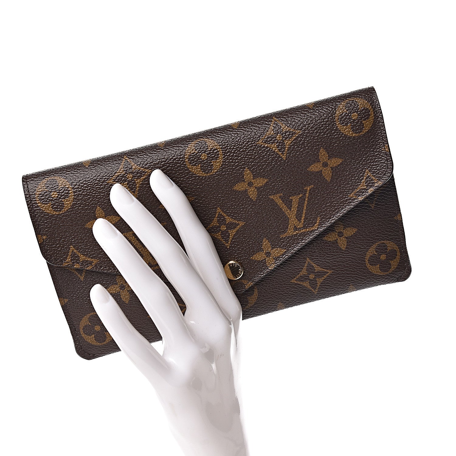 Louis Vuitton Monogram Jeanne Wallet Fuchsia 2 of 9