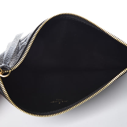 Louis Vuitton Empreinte Felicie Chain Wallet Zippered Insert Black 5 of 6