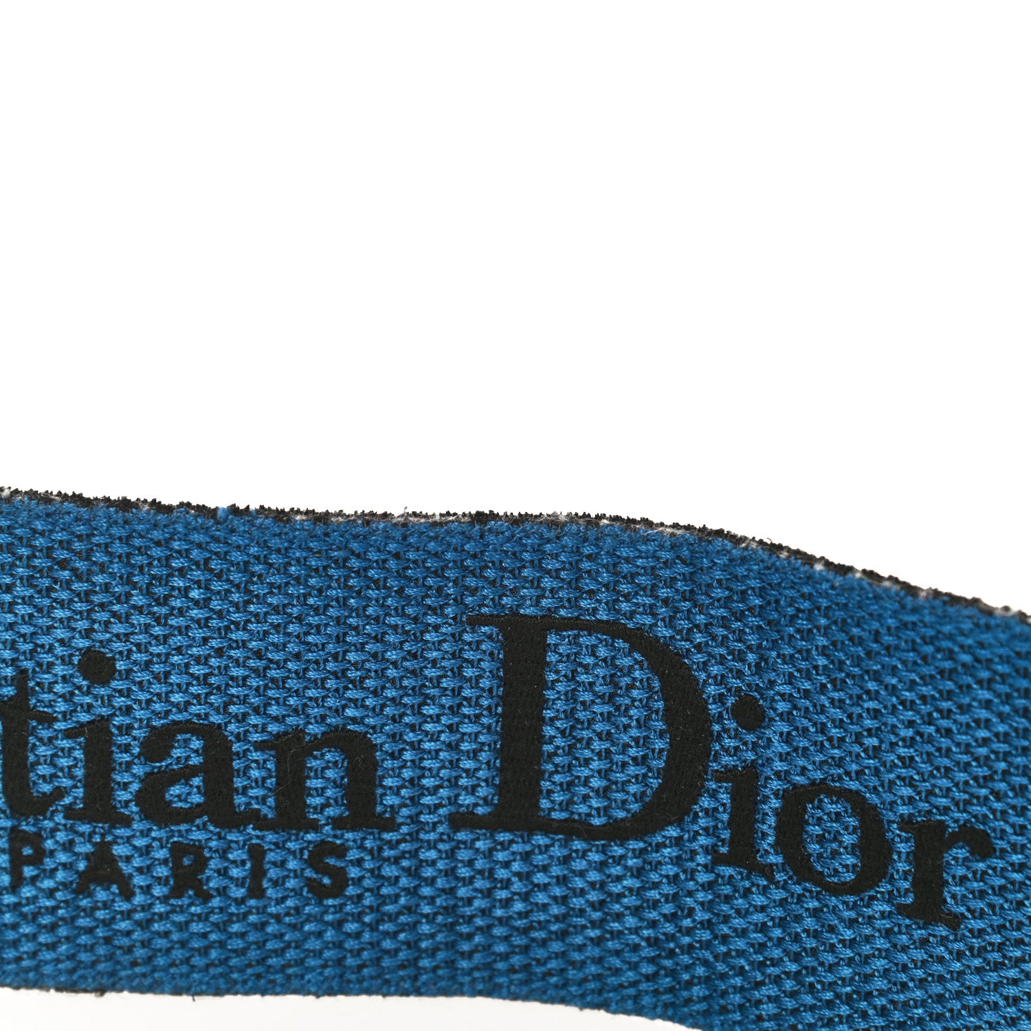 Christian Dior Canvas Embroidered Book Shoulder Strap Blue Multicolor 11 of 13