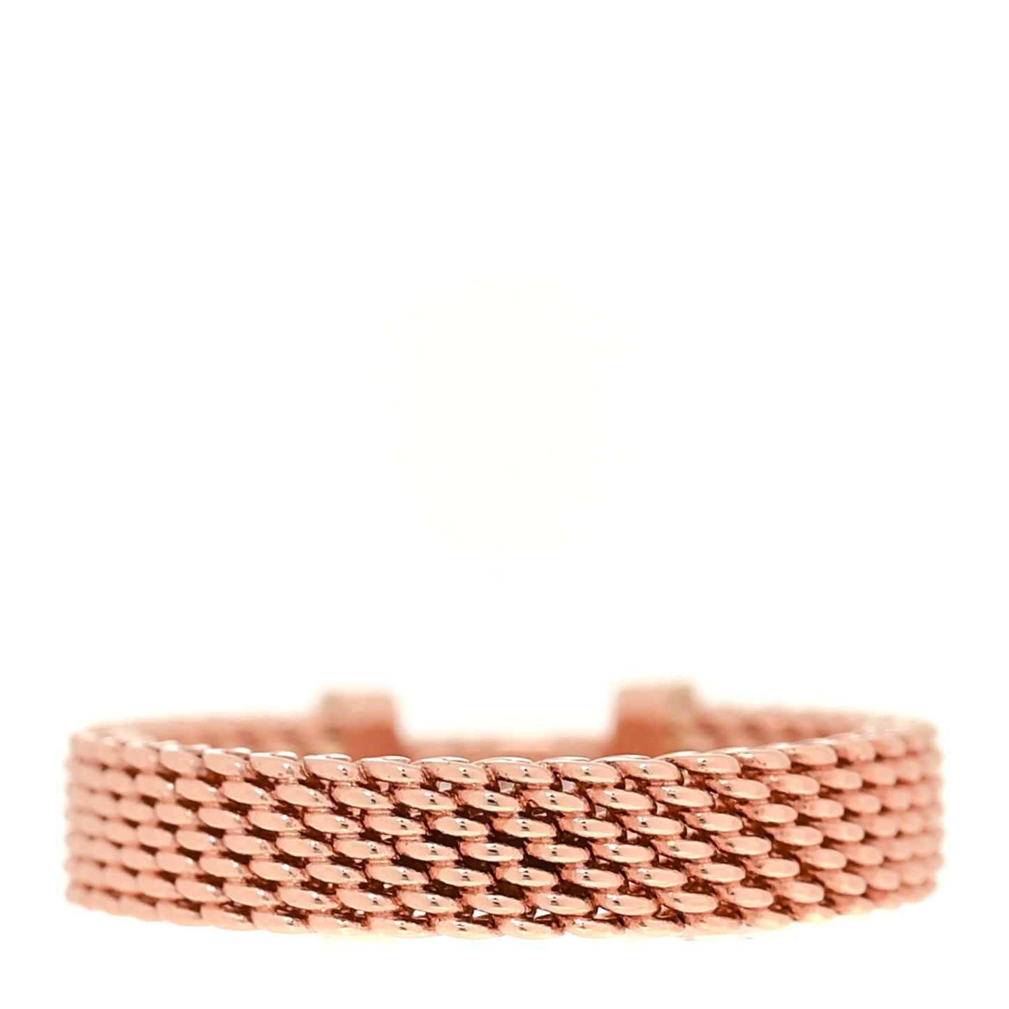 18K Rose Gold Diamond Narrow Somerset Ring 48 4.5