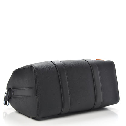 Louis Vuitton Calfskin Damier Distorted City Keepall Black 5 of 10