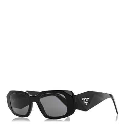 Prada Acetate Symbole Sunglasses SPR 17W Black 1 of 8