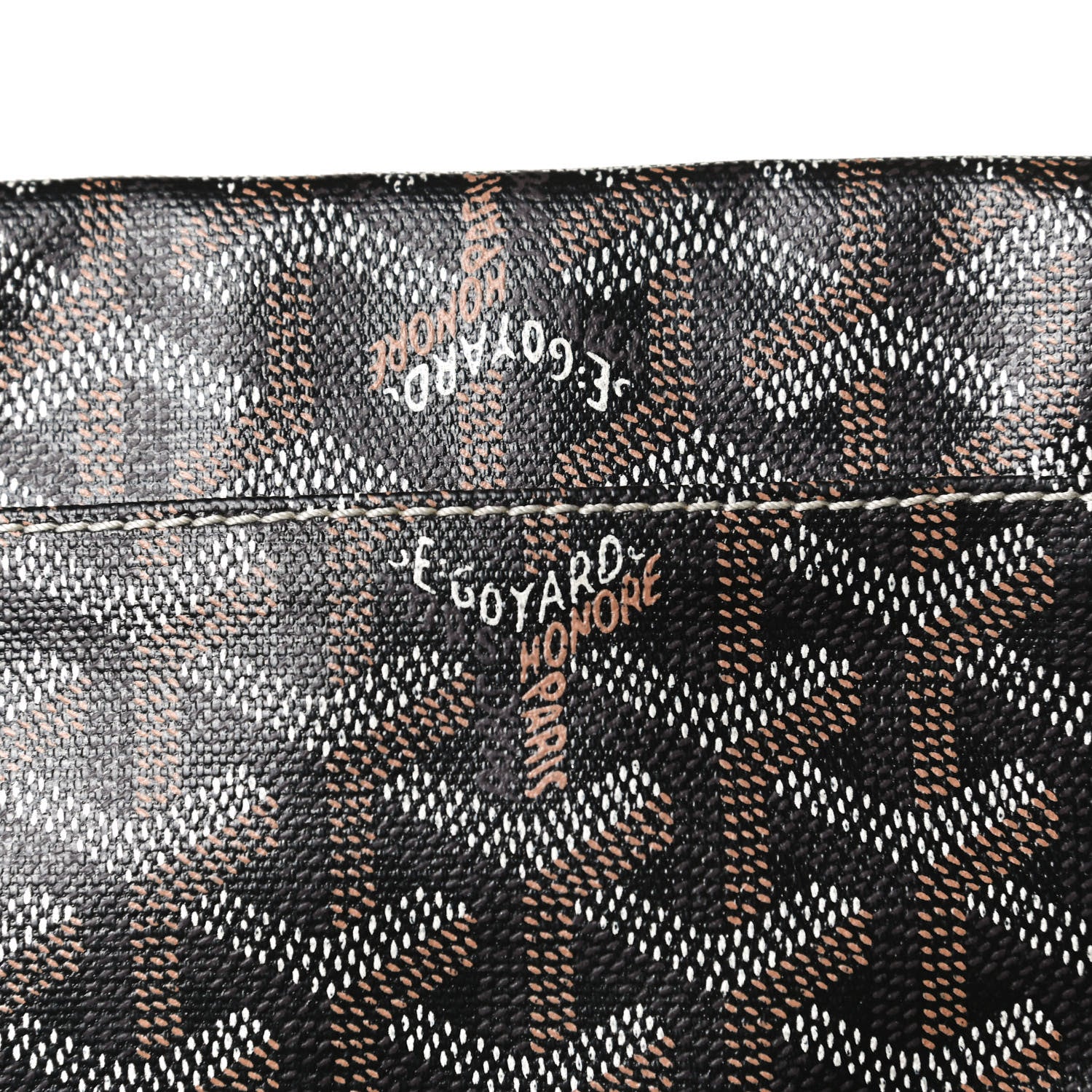 Goyard Goyardine Saint Louis PM Black Gold 6 of 18