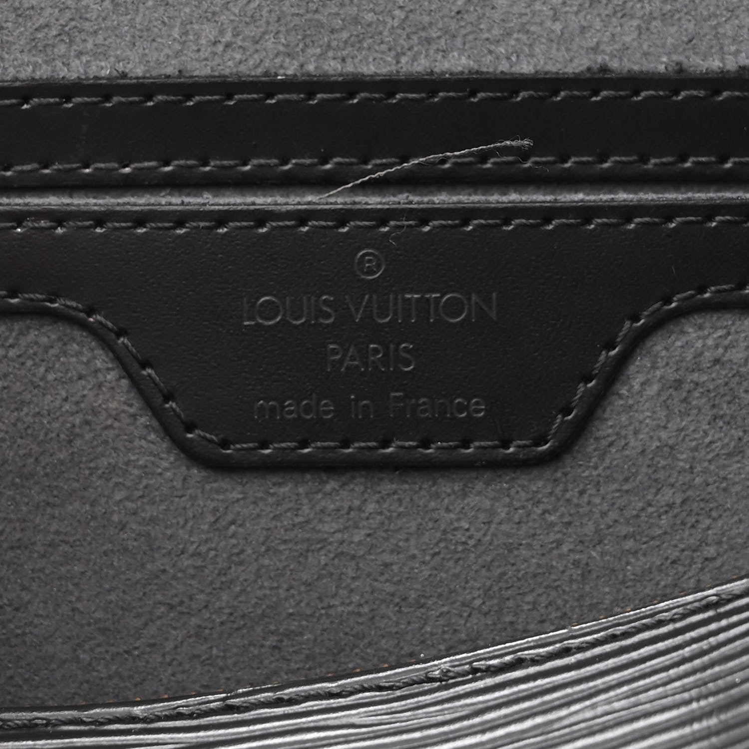 Louis Vuitton Epi Soufflot Black 7 of 12