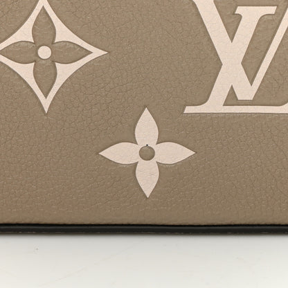 Louis Vuitton Empreinte Monogram Giant Felicie Pochette Tourterelle Creme 12 of 14