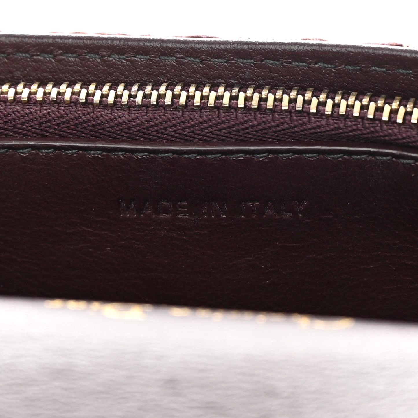 Oblique Saddle Belt Bag Bordeaux