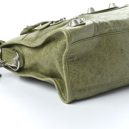 Balenciaga Agneau Giant 21 Silver Hardware City Light Olive 6 of 13