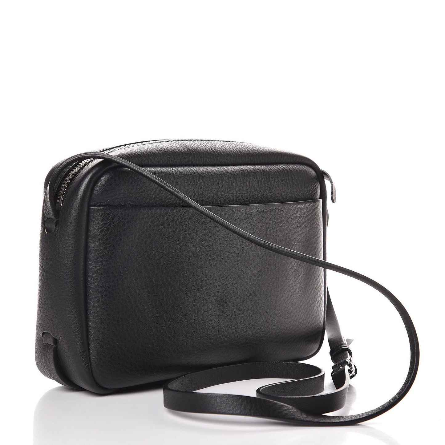 Calfskin Logo S Everyday Camera Bag Black