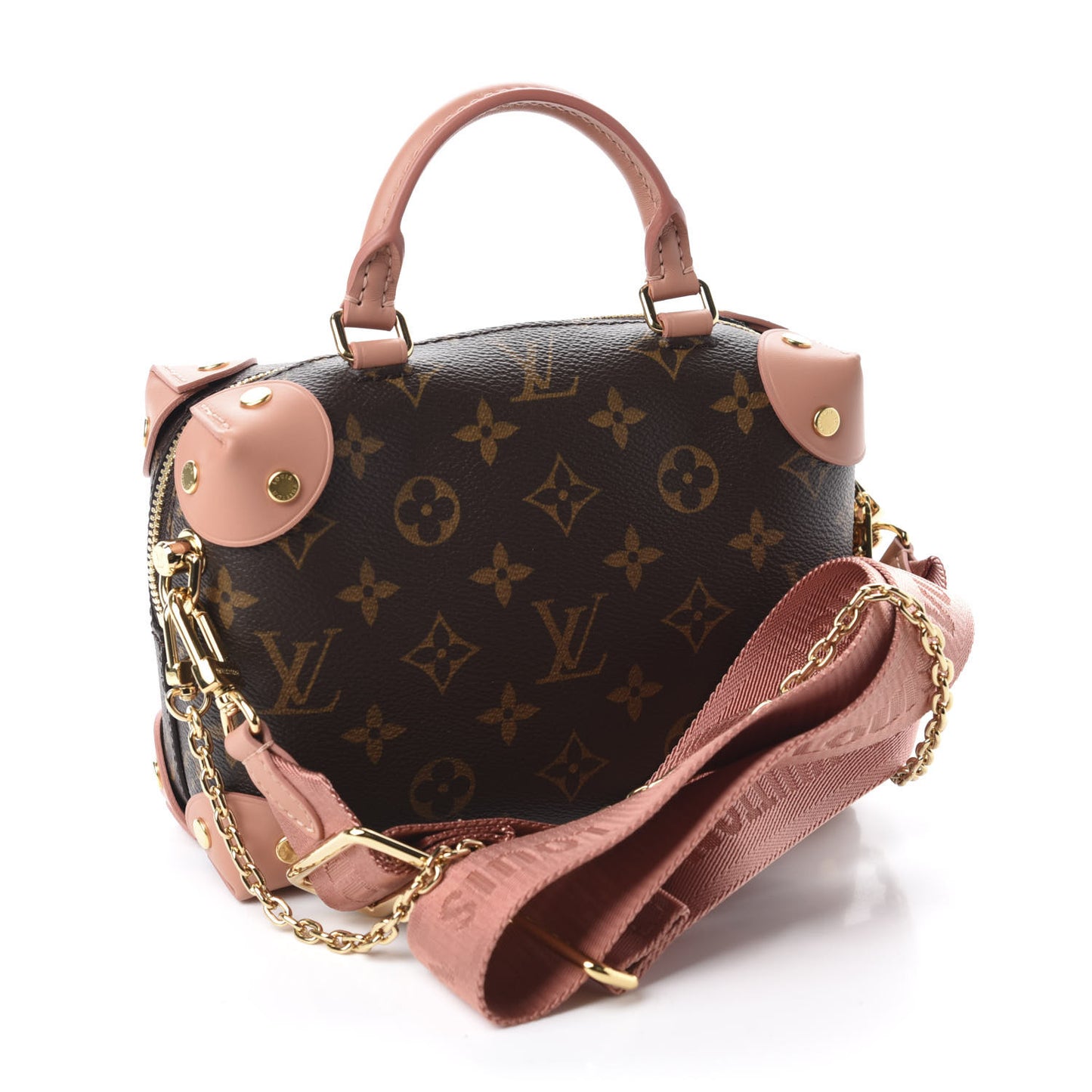 Monogram Petite Malle Souple Peach