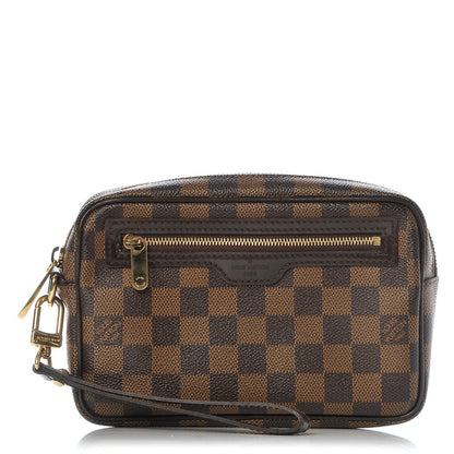 Louis Vuitton Damier Ebene Pochette Billets Macao 1 of 7