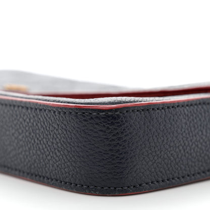 Louis Vuitton Empreinte Pochette Felicie Chain Wallet Marine Rouge 11 of 13