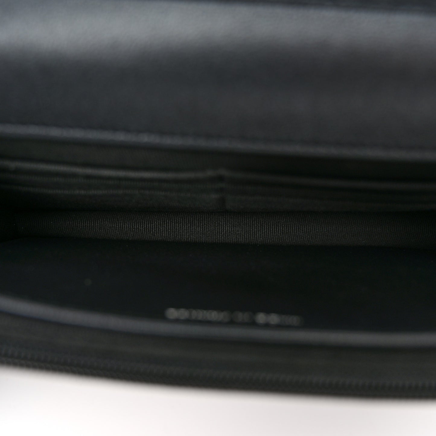 Lambskin Quilted Wallet On Chain WOC So Black