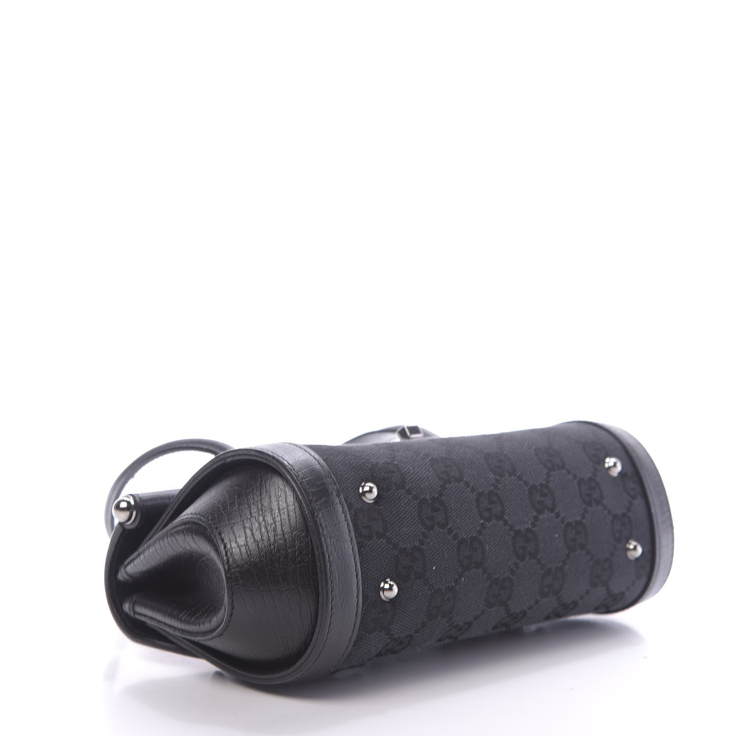 Gucci Monogram Small Bamboo Bullet Black 3 of 10