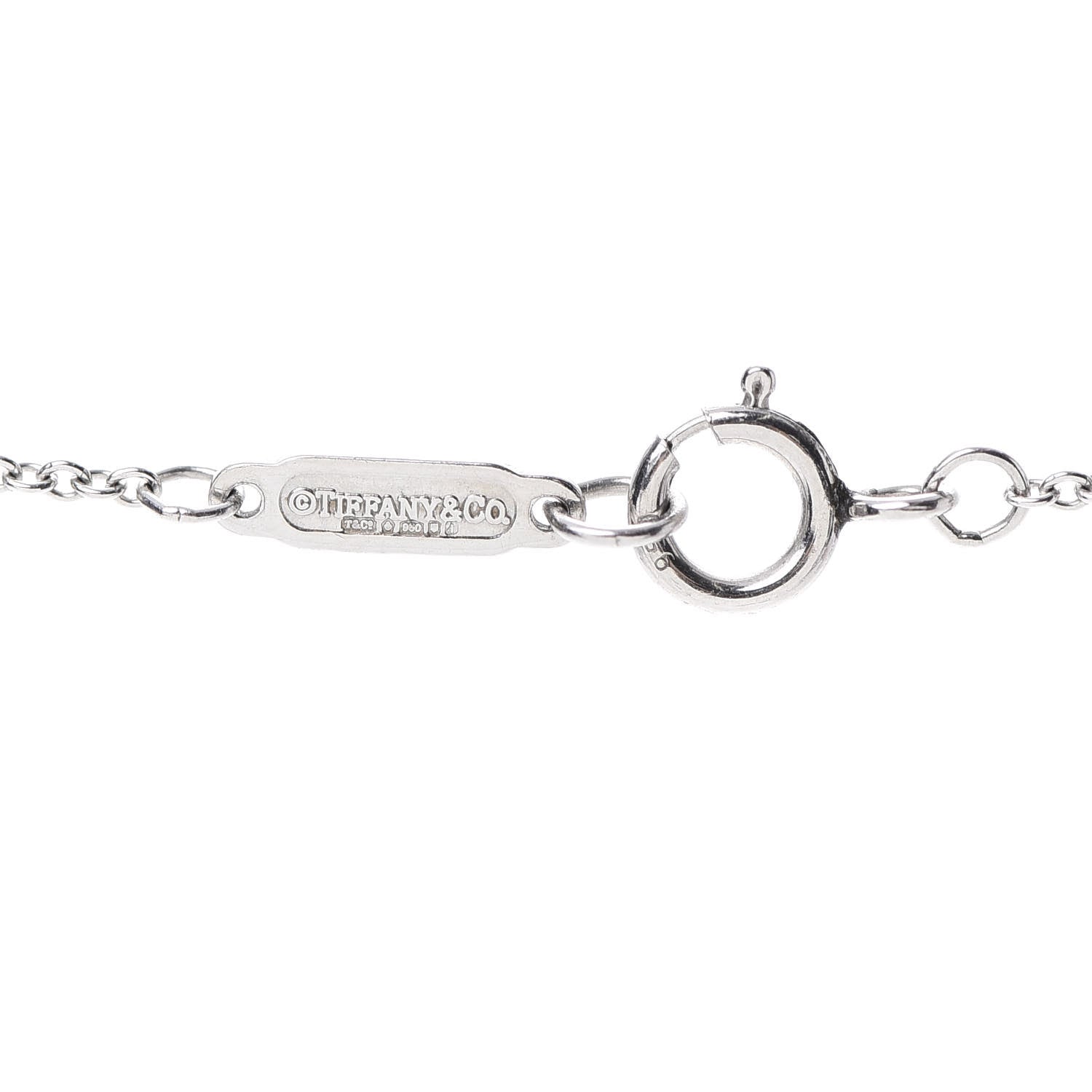 Tiffany Platinum Diamond .20ctw Enchant Butterfly Necklace 7 of 7