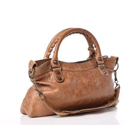 Balenciaga Chevre Classic Hardware First Caramel 3 of 13