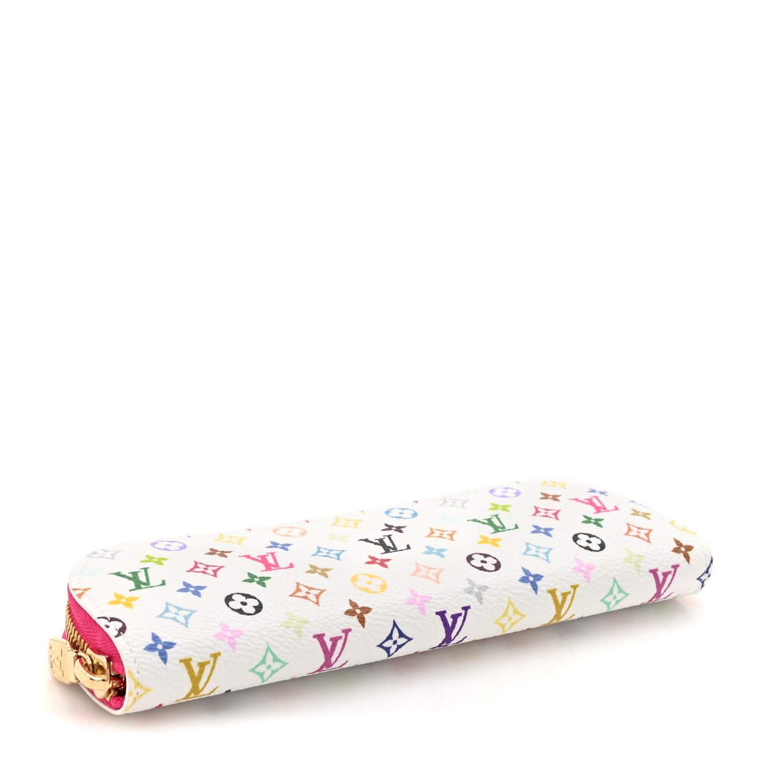 Louis Vuitton LV X TM Monogram Multicolor Charlotte Pencil Pouch Fuchsia 4 of 7