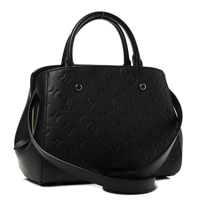 Louis Vuitton Empreinte Montaigne BB Black 2 of 4