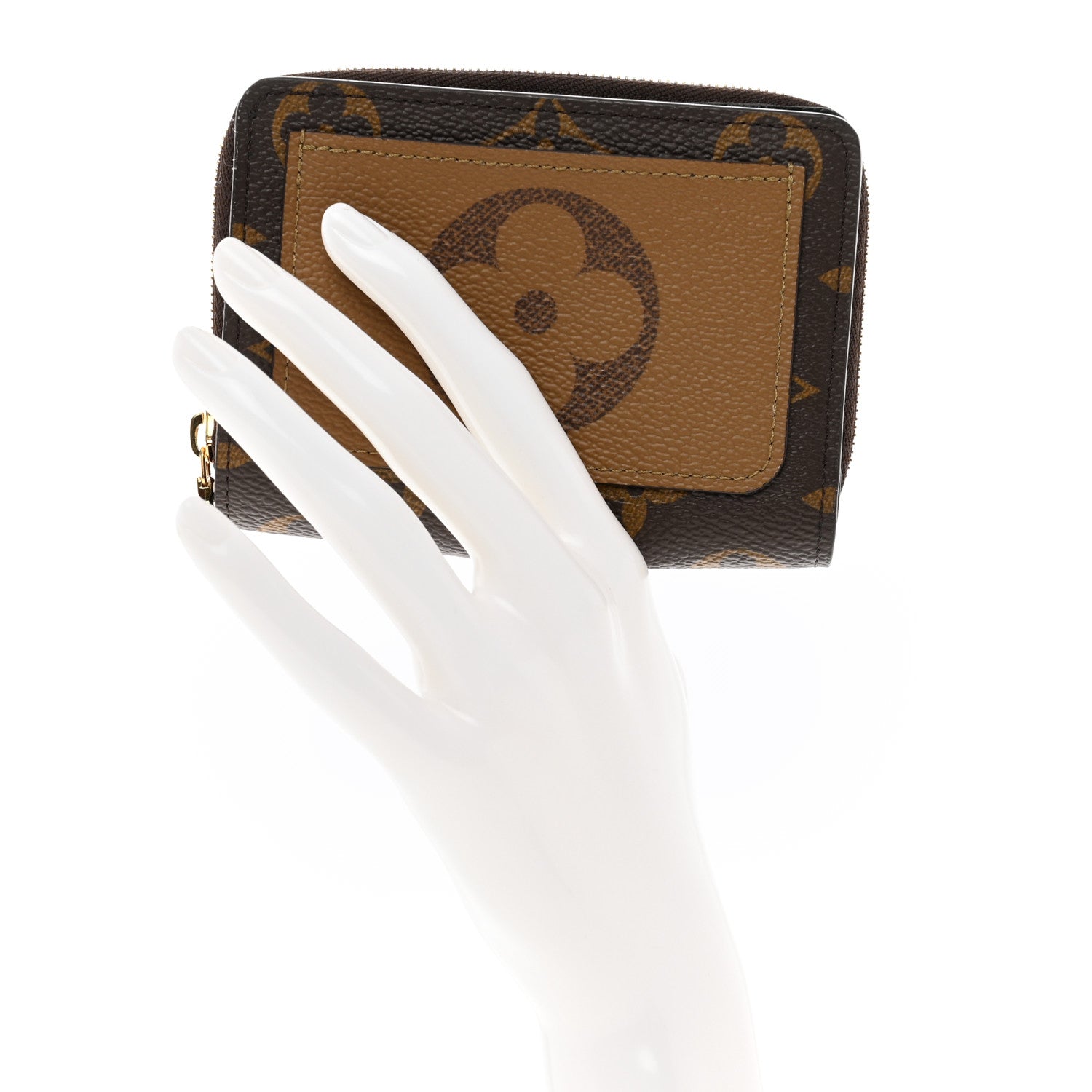 Louis Vuitton Reverse Monogram Lou Wallet 2 of 7