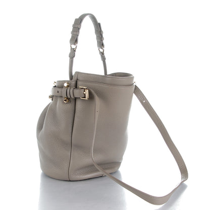 Alexander Wang Pebbled Lambskin Diego Bucket Bag Oyster 3 of 8