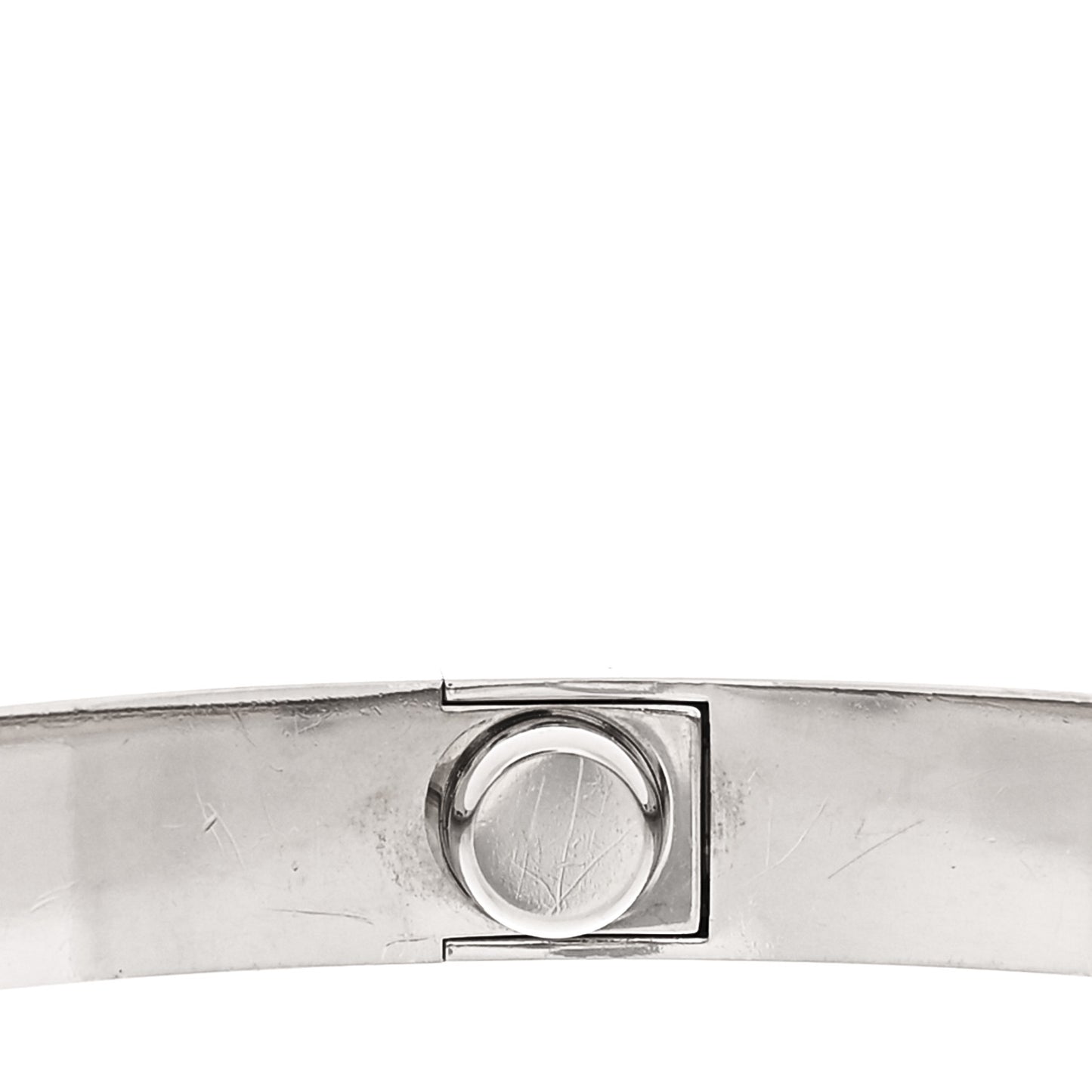 18K White Gold LOVE Bracelet 18
