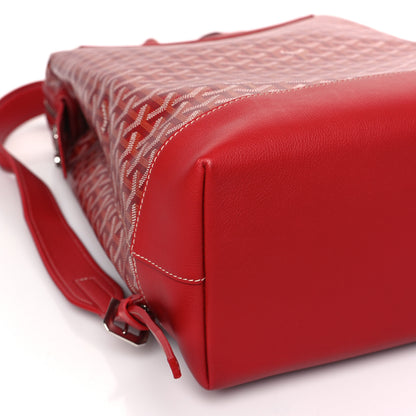 Goyard Goyardine Calfskin Cisalpin MM Backpack Red 7 of 8