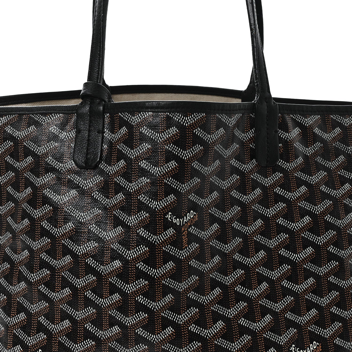 Goyard Goyardine Saint Louis PM Black 9 of 12