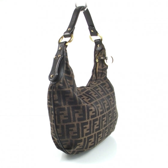 Fendi Chef Zucca Large Hobo 3 of 8