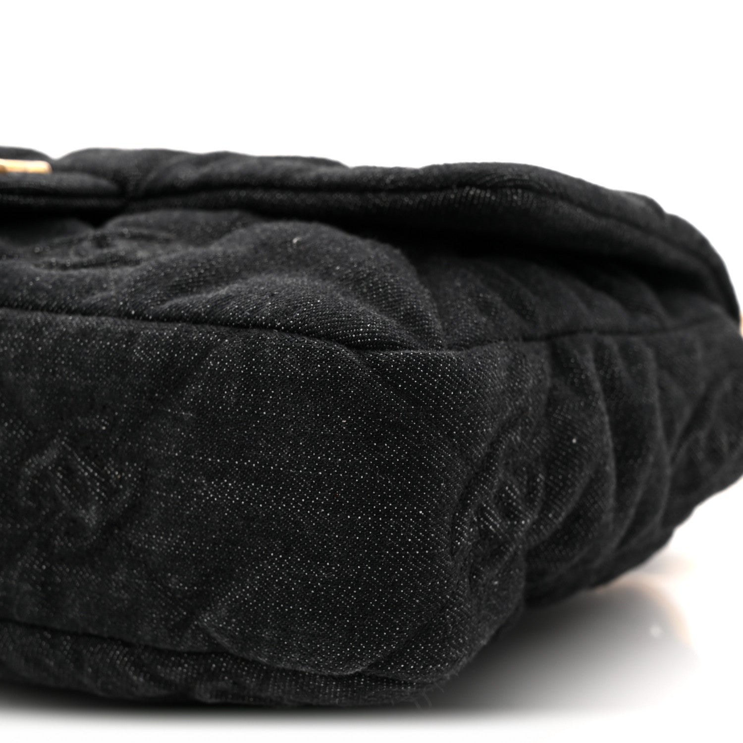 Chanel Denim Quilted Medium Funky Town Flap Black 10 of 10