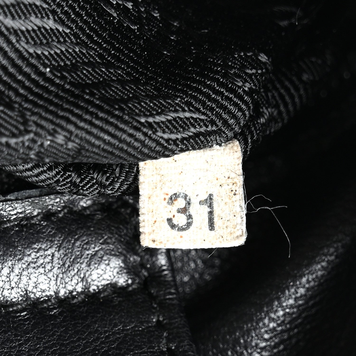 Prada Nappa Mini Triangle Hobo Black 6 of 9
