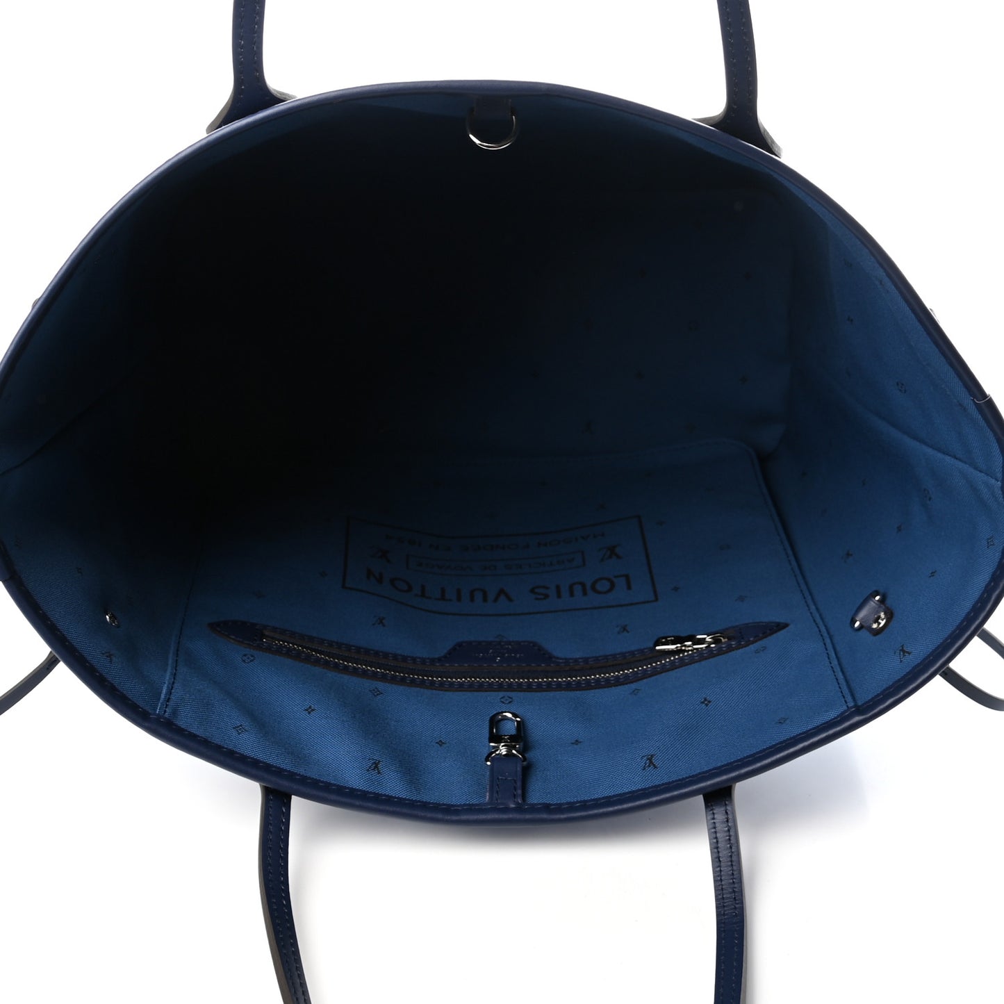 Monogram Escale Neverfull MM Blue