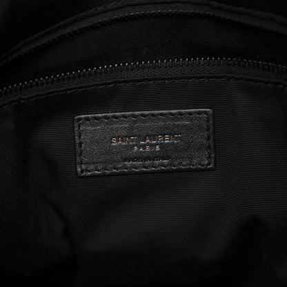 Saint Laurent Crinkled Calfskin Matelasse Monogram Large Niki Shopper Tote Black 6 of 10