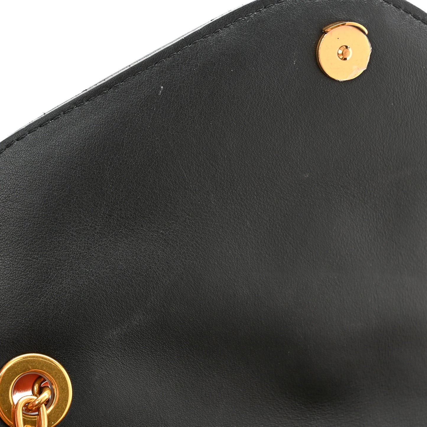 Calfskin LV New Wave Chain Bag Black