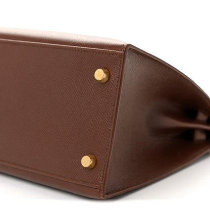 Hermes Courchevel Kelly Sellier 28 Noisette 10 of 10