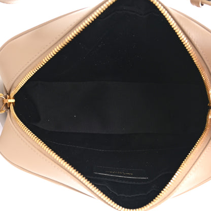Saint Laurent Calfskin Matelasse Monogram Lou Camera Bag Dark Beige 5 of 10