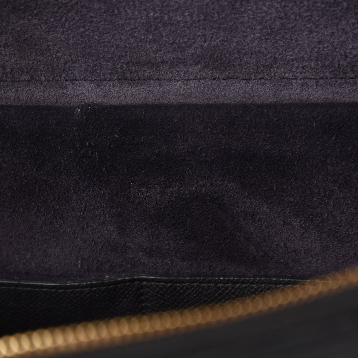 Grained Calfskin Mini Belt Bag Black