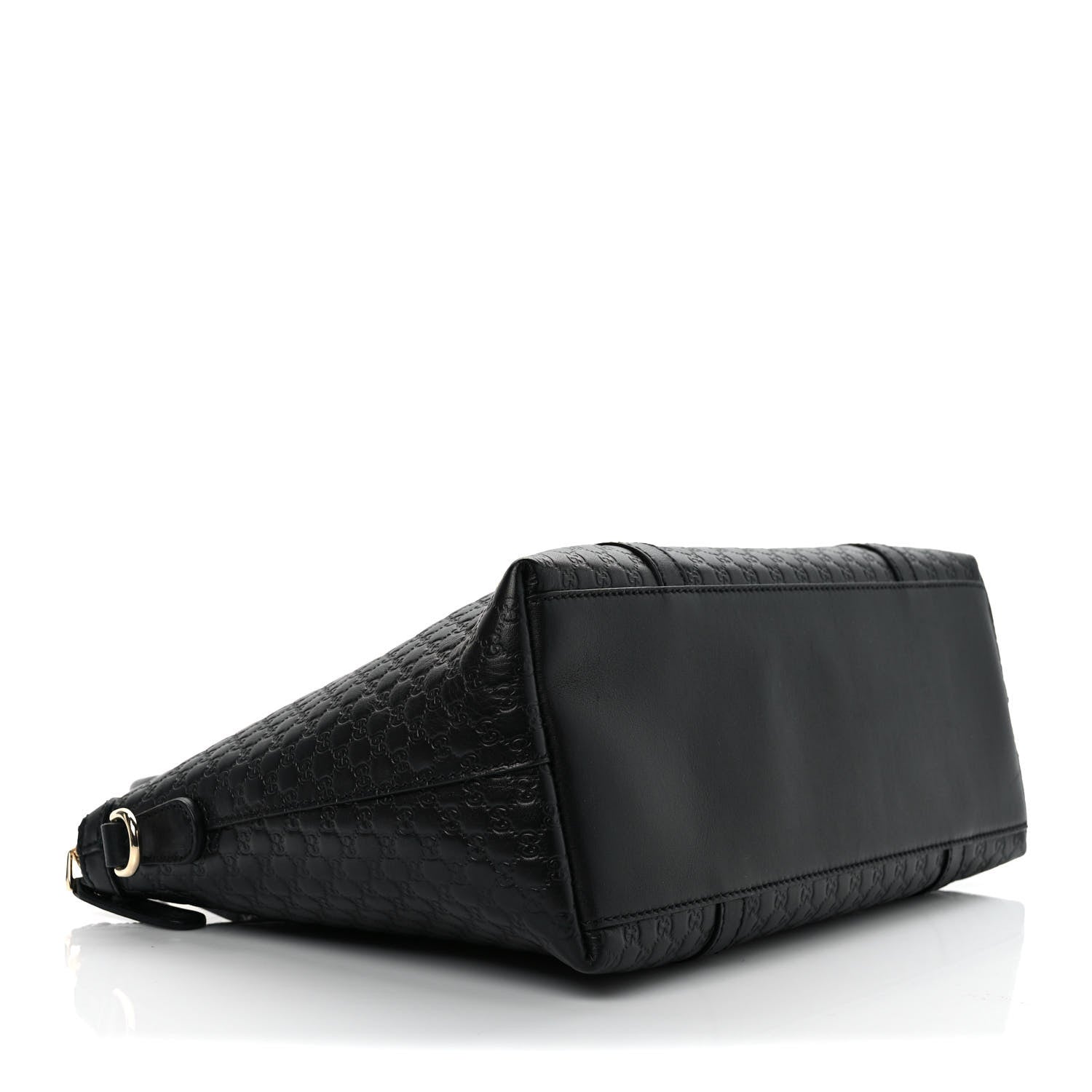Gucci Soft Microguccissima Small Zippered Satchel Black 4 of 10