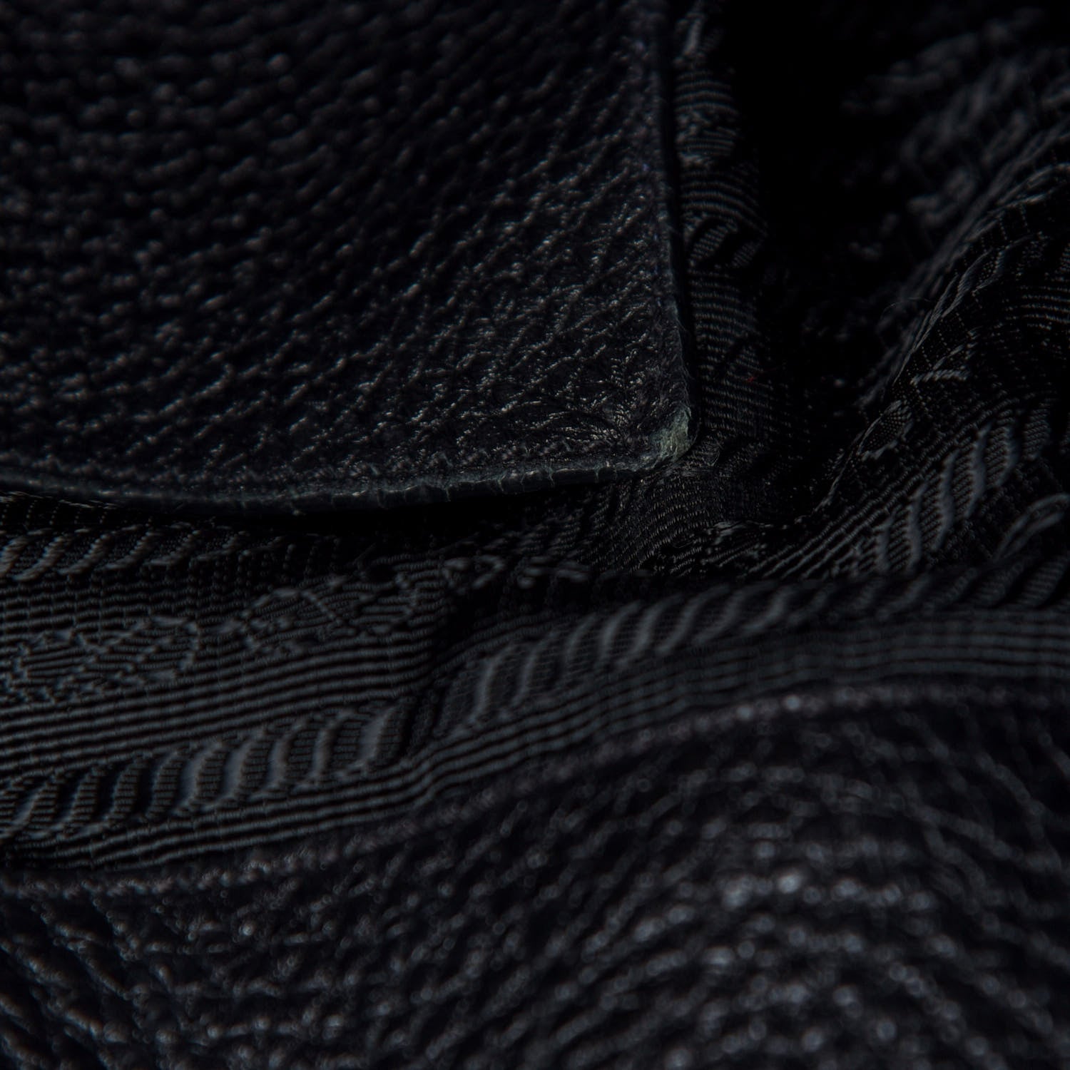 Prada Vitello Daino Hobo Black 10 of 11