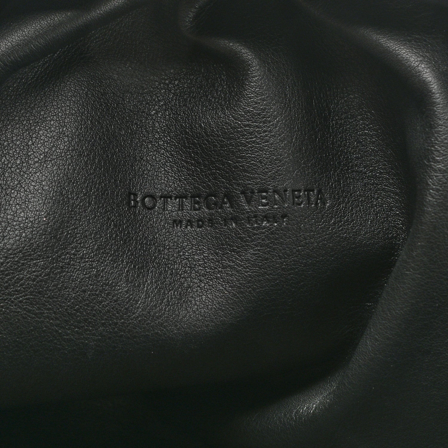 Bottega Veneta Smooth Butter Calf The Pouch Oversized Clutch Black 6 of 10