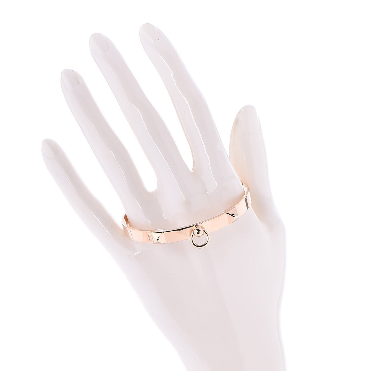 18K Rose Gold PM Collier De Chien Bracelet SH