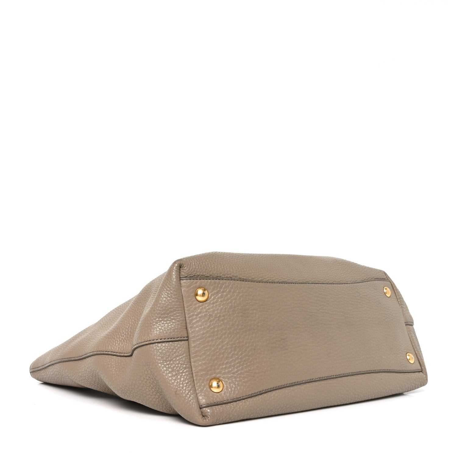 Miu Miu Vitello Daino Tote Visone 4 of 9
