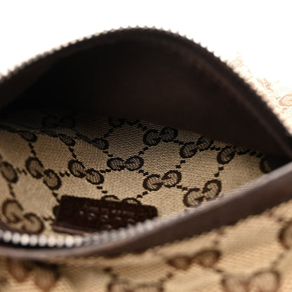 Gucci Monogram Double Pocket Belt Bag Dark Brown 7 of 14