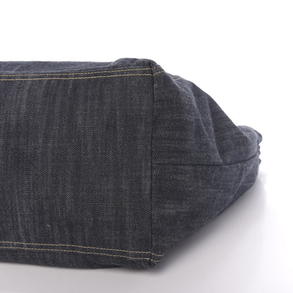 Chanel Denim XL Coco Cabas Tote Dark Blue 10 of 10