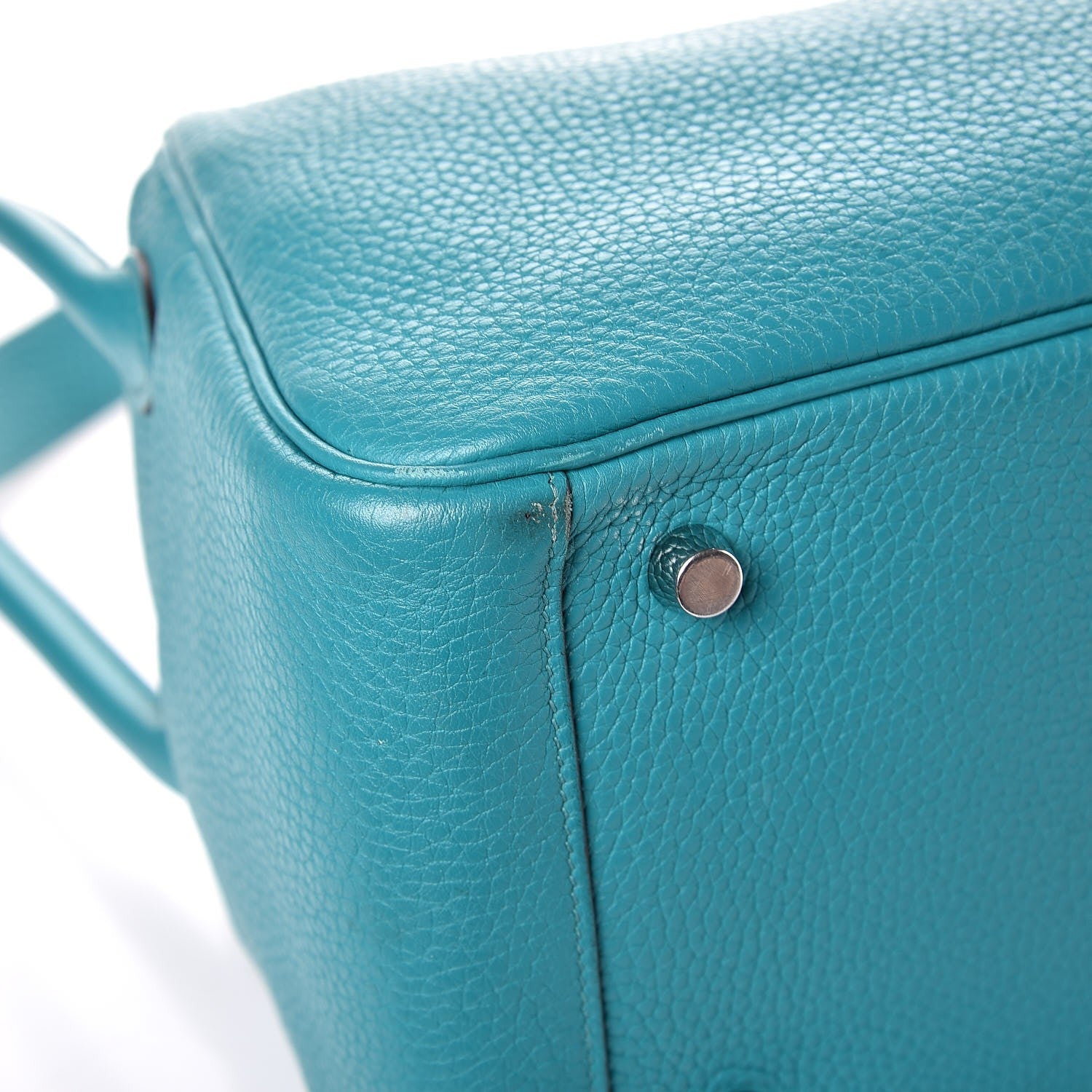 Hermes Taurillon Clemence Lindy 26 Bleu Paon 11 of 11