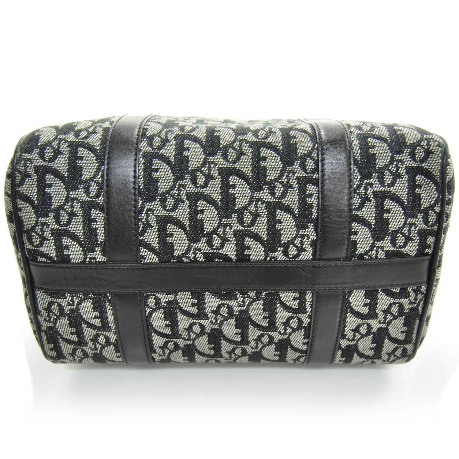 Christian Dior Monogram Boston Black 4 of 9