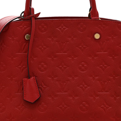 Louis Vuitton Empreinte Montaigne MM Cherry 8 of 10