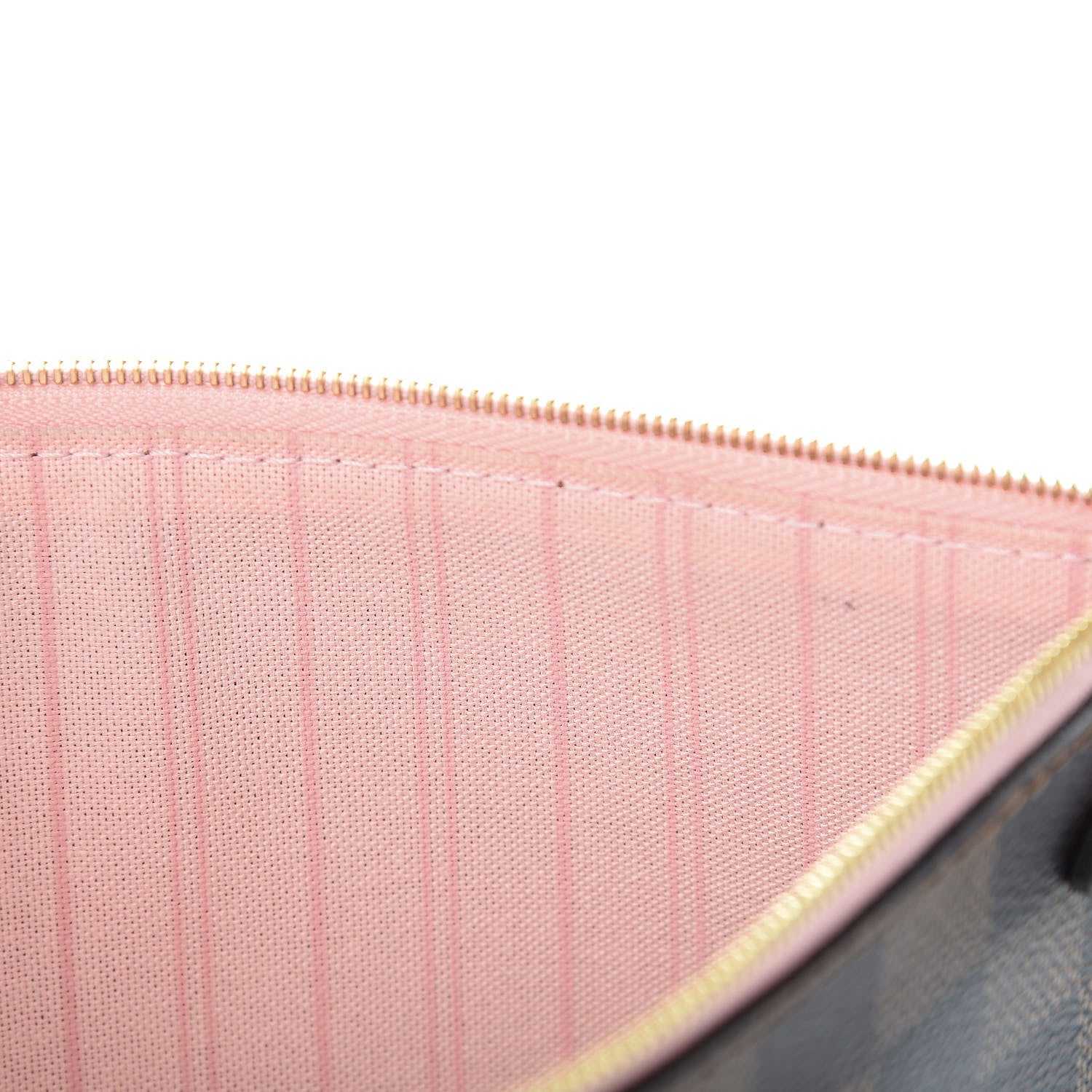 Louis Vuitton Damier Ebene Neverfull MM GM Pochette Rose Ballerine 9 of 10