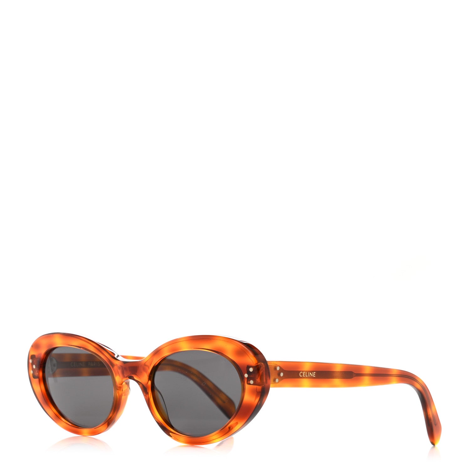 Celine Acetate Cat Eye Sunglasses CL401931 Tortoise 1 of 6