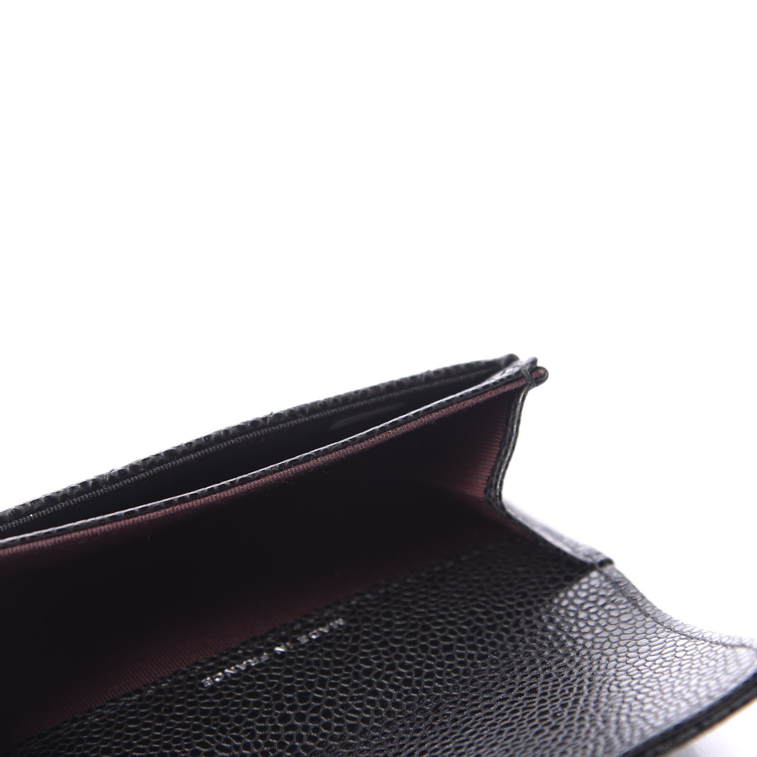 Chanel Caviar Quilted Flap Card Holder Black 5 of 9