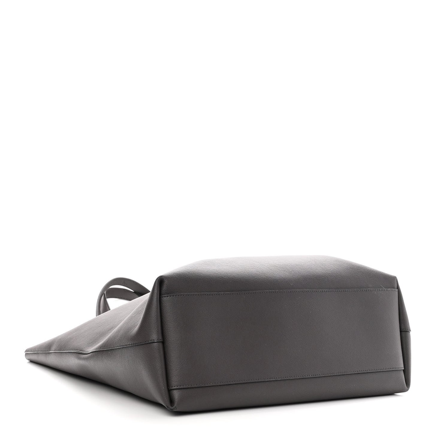 Calfskin Medium Shopping Tote Fog